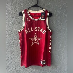 LeBron James All Star Game Basketball Jersey Red